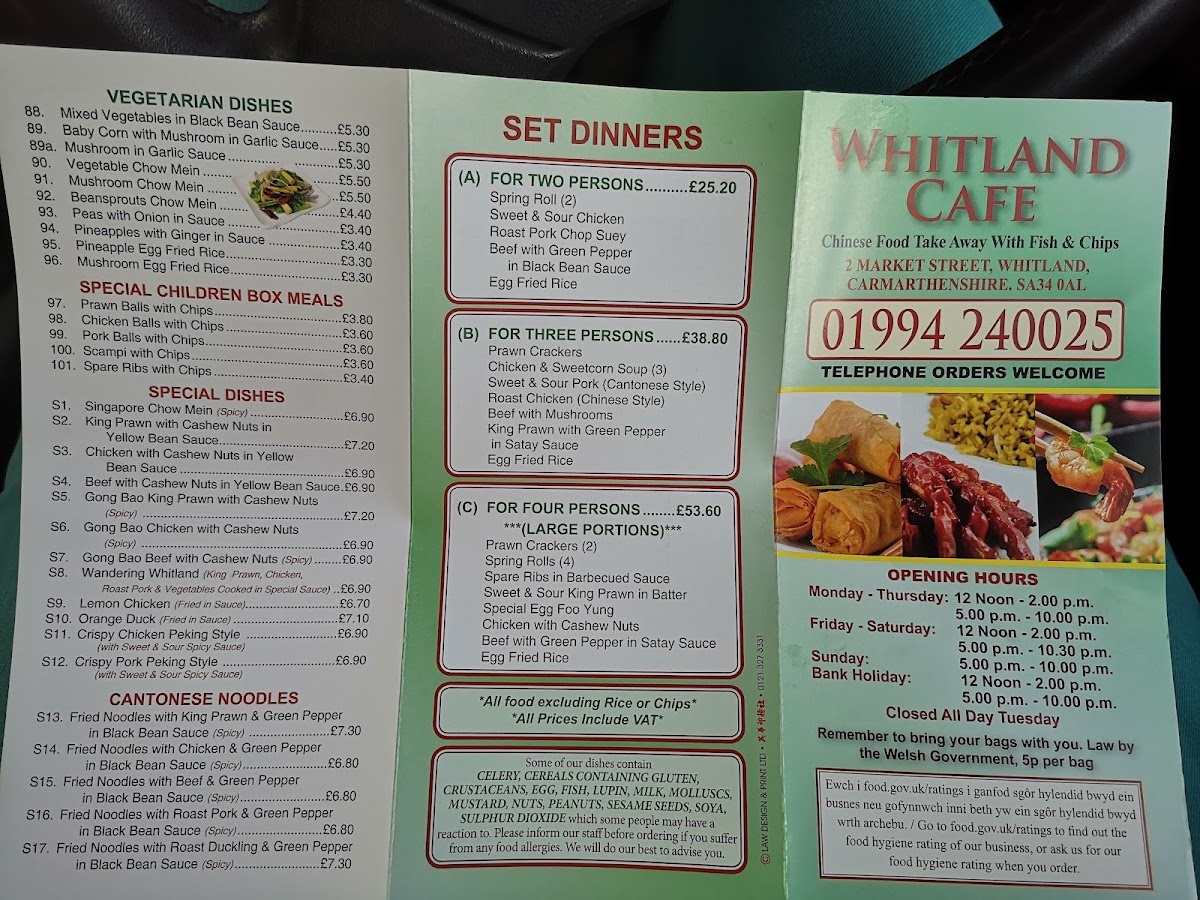 Whitland Chinese Takeaway